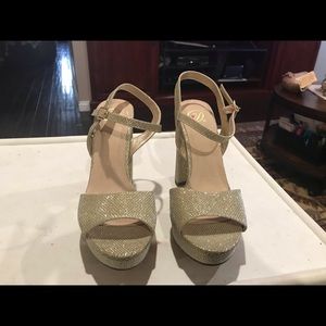 Beautiful golden heels